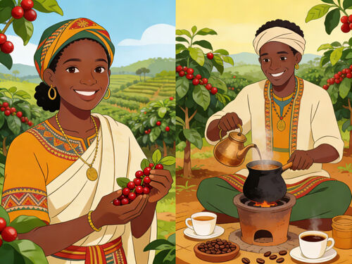Latest company news about ☕️ कॉफ़ी के जन्मस्थान की यात्रा: इथियोपिया।